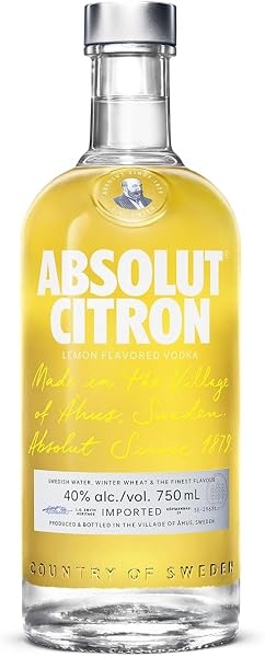 Absolut Vodka Citron 750ml