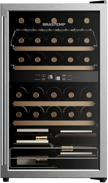 Adega Brastemp Dual Zone 33 Garrafas BZB33BE