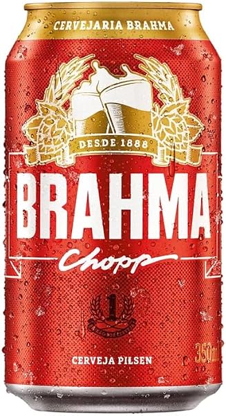 Brahma Chopp Cerveja Pilsen Lata 350ml