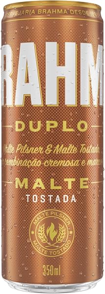 Brahma Duplo Malte Tostada Lata 350ml