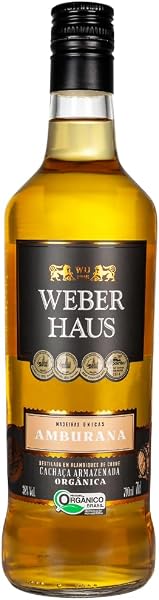 Cachaça Weber Haus Orgânica Amburana 700ml
