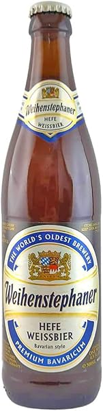 Cerveja Alemã Weihenstephaner Hefeweissbier Garrafa 500ml