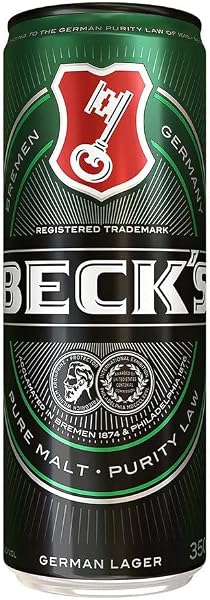 Cerveja Beck's Puro Malte Lata 350ml