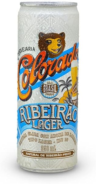 Cerveja Colorado Ribeirão Lager Lata 350ml