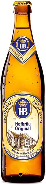 Cerveja HB Original Hofbräu Garrafa 500ml