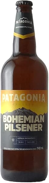 Cerveja Patagonia Bohemian Pilsener Garrafa 740ml