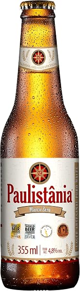 Cerveja Paulistania Marco Zero Lager Long Neck 355ml