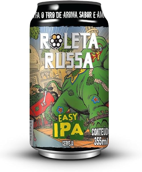 Cerveja Roleta Russa Easy IPA Garrafa 350ml