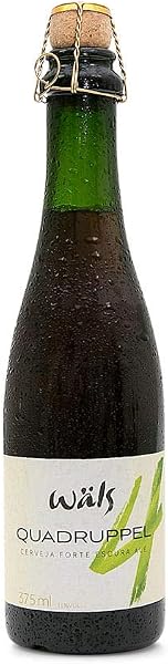 Cerveja Wals Quadruppel Ale Garrafa Arrolhada 375ml