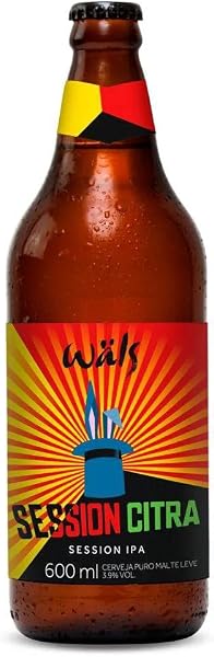 Cerveja Wals Session Citra Puro Malte 600ml Garrafa