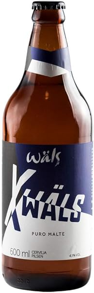 Cerveja X Wals Puro Malte 600ml Garrafa