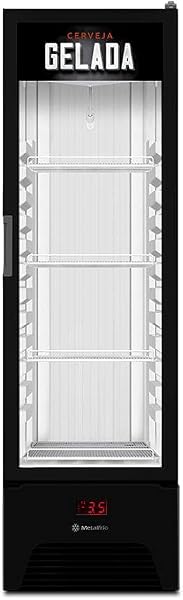 Cervejeira Metalfrio Optima VN28RP 324L Expositora Slim 220V