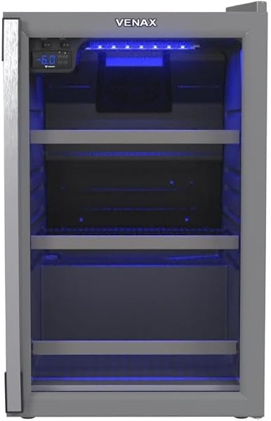 Cervejeira Venax Blue Light 100L Cinza 220V