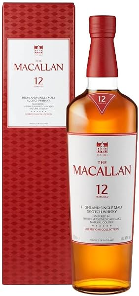 The Macallan Whisky Sherry Oak 12 Anos Single Malt 700ml