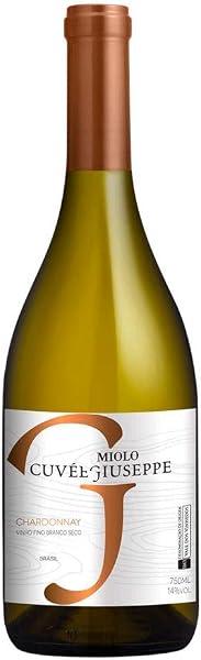 Vinho Branco Seco Chardonnay Cuvee Giuseppe Miolo 750ml