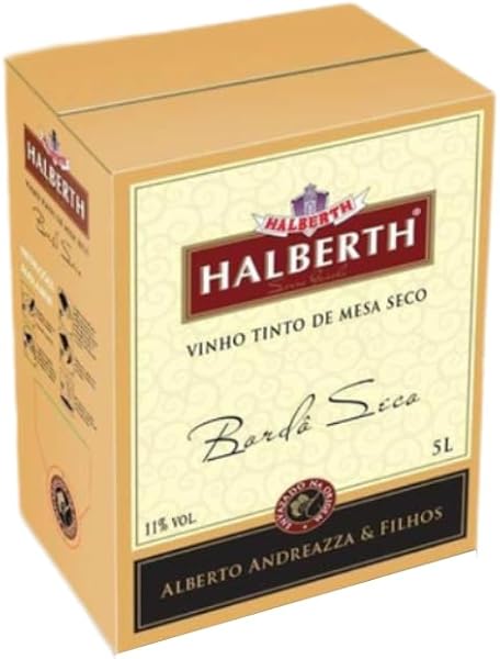 Vinho Halberth Tinto Seco Bordo Bag In Box 5L
