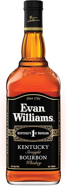 Whisky Bourbon Evan Williams Black Label 1000ml