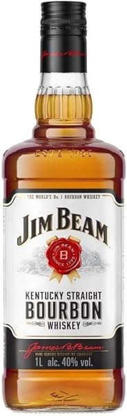 Whisky Bourbon Jim Beam White Label Kentucky 1L