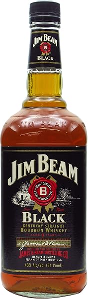 Whisky Jim Beam Black Extra Aged 7 Anos Bourbon 1L