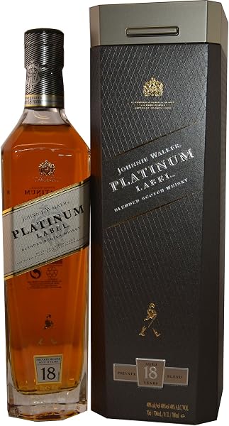 Whisky Johnnie Walker Platinum Label 18 Anos 750ml