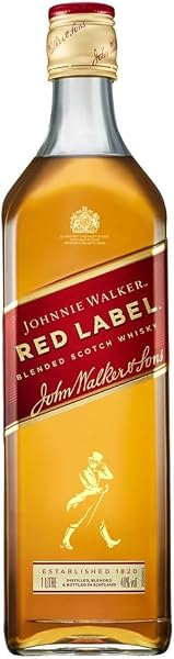 Whisky Johnnie Walker Red Label Blended Escoces 1L